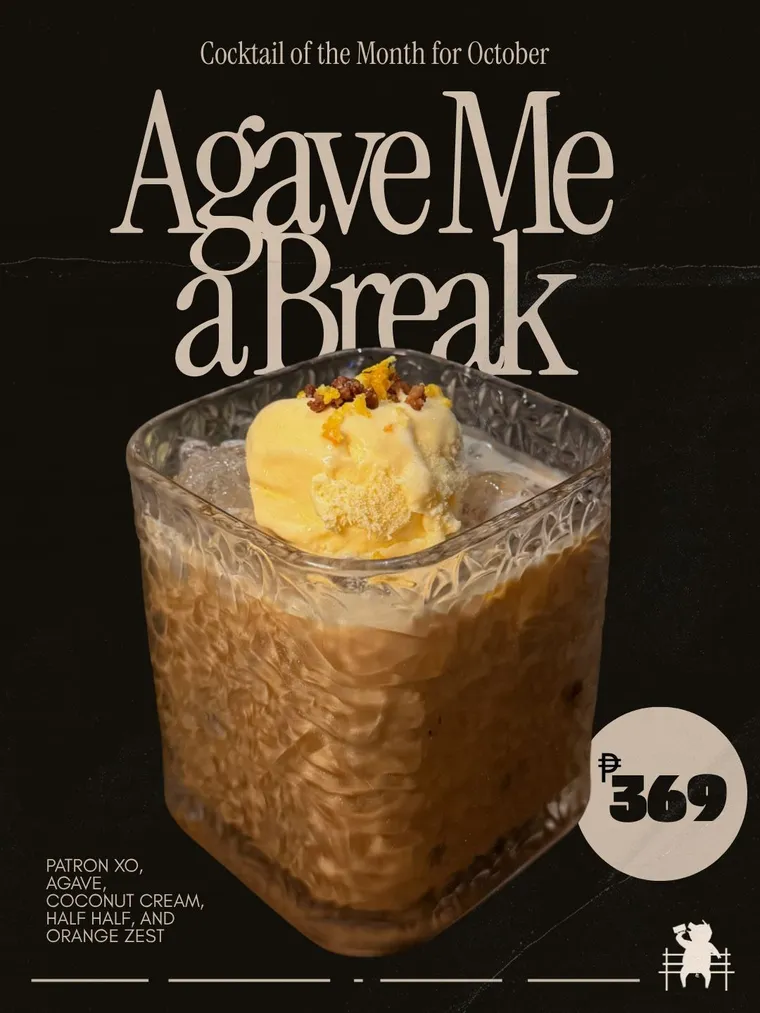 Agave Me a Break, cocktail of the month