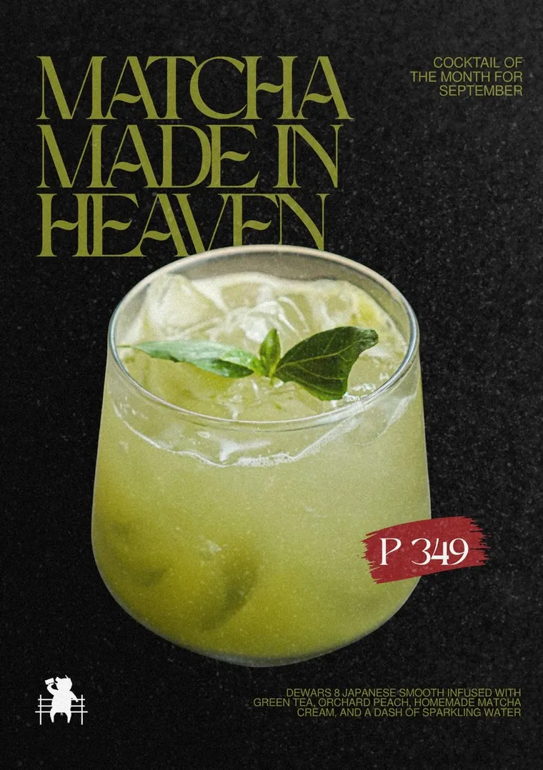 Matcha Made in Heaven, cocktail of the month