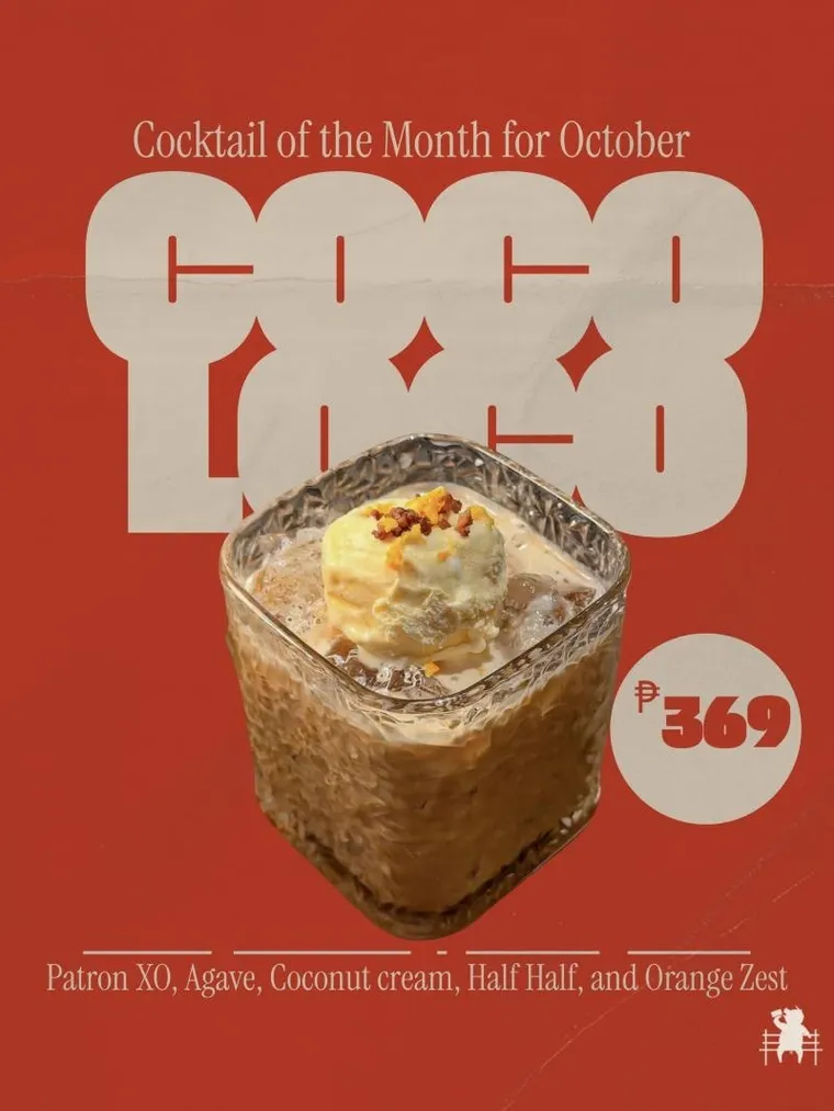 Coco Loco, cocktail of the month