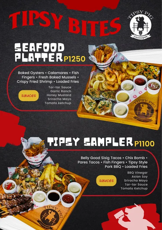 Tipsy Bites Platters